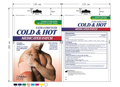 5 Menthol Pain Relief Patch (pouch)